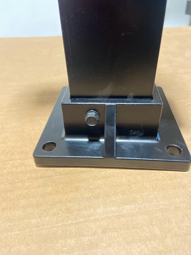 Aluminum Surface Mount Deck Rail Post Kit 21/2" x 21/2" The Deck Barn
