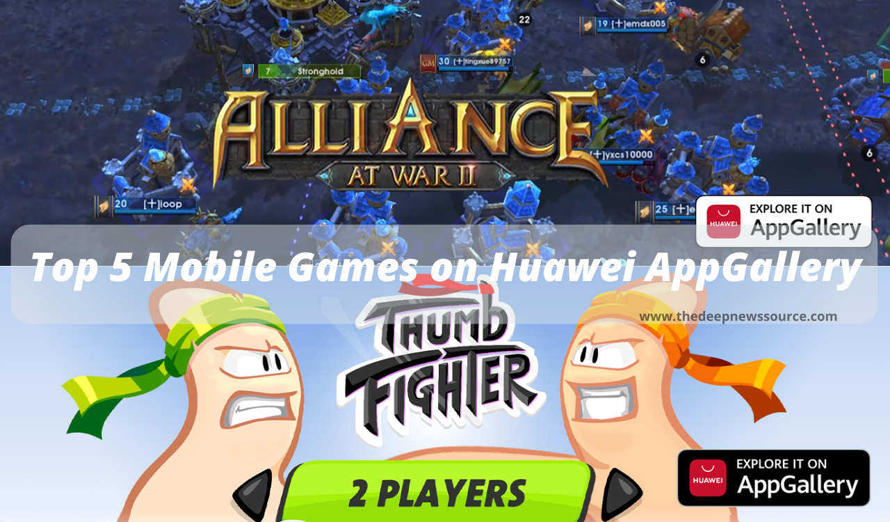 Top 5 Mobile Games on Huawei AppGallery [Apps of the Week] » The Deep