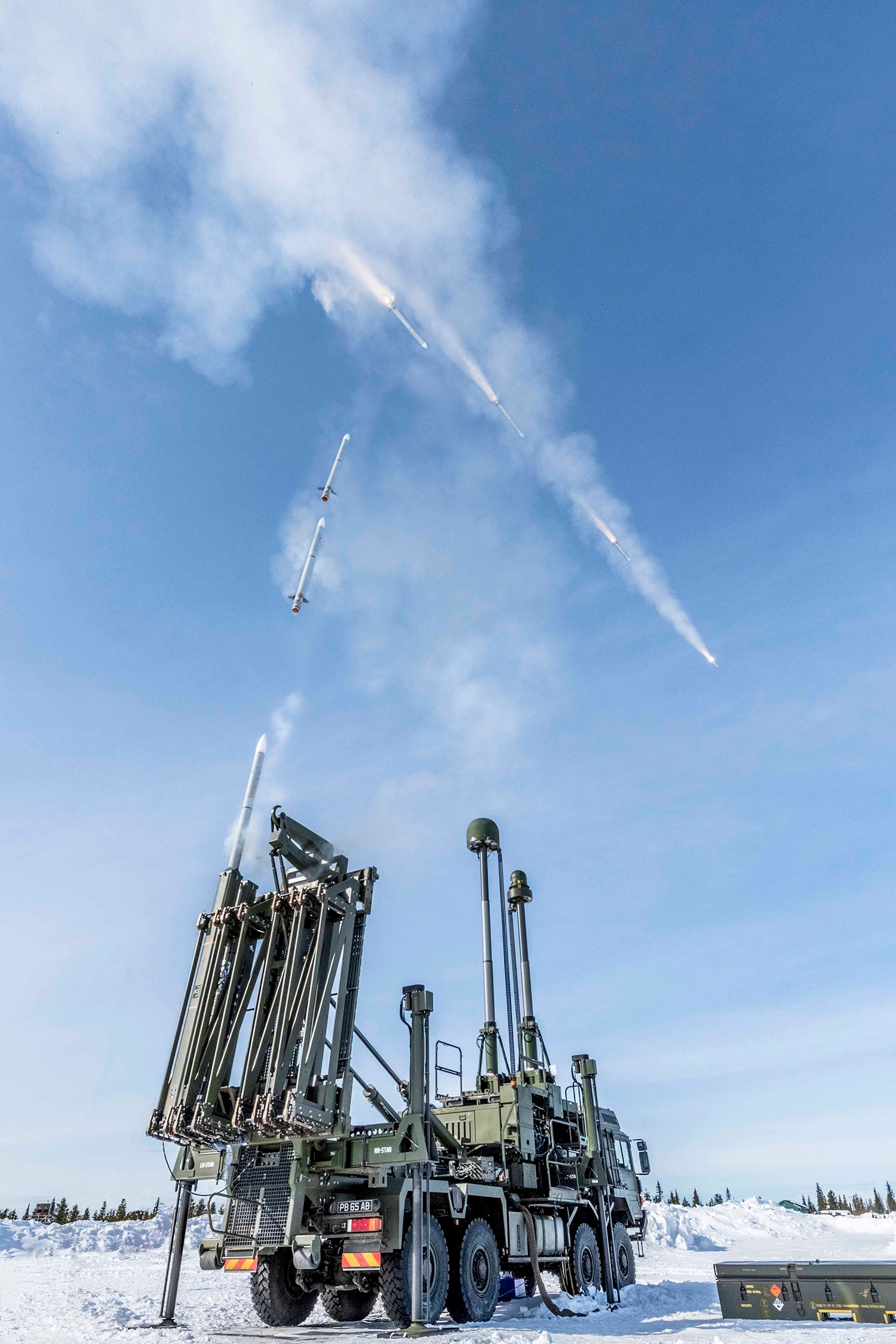First firing trial for UK's Land Ceptor air defense missile system
