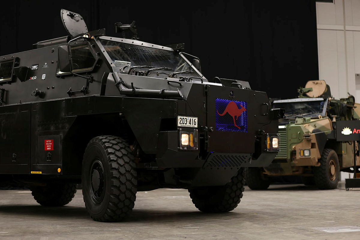 Australia Unveils Bushmaster Electric Armored Vehicle