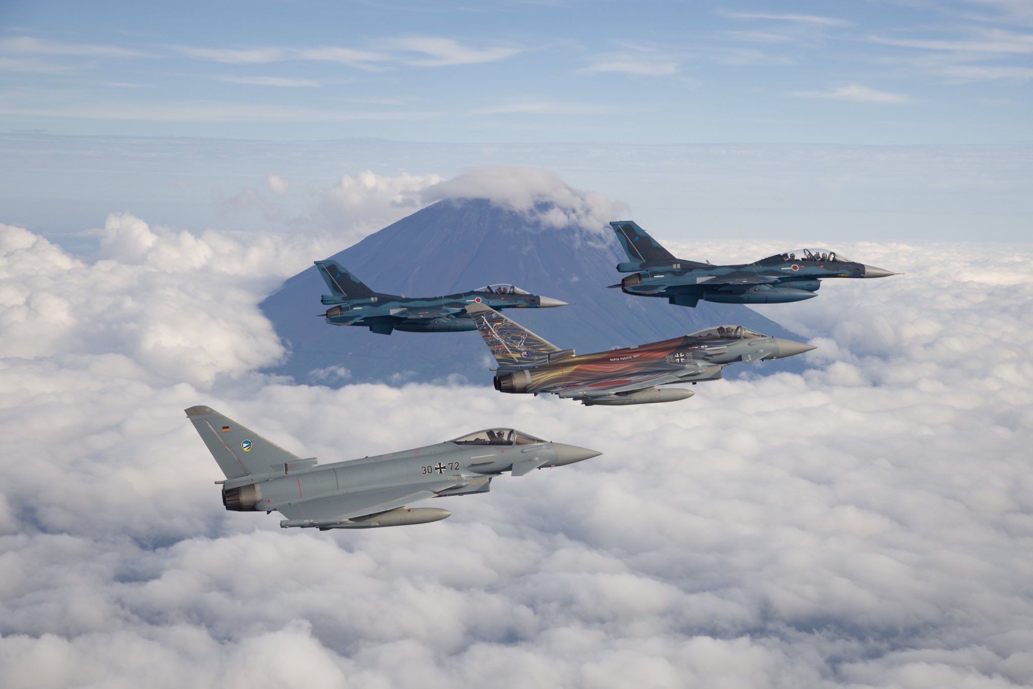 Japan, Germany Conduct First Bilateral Air Force Exercise