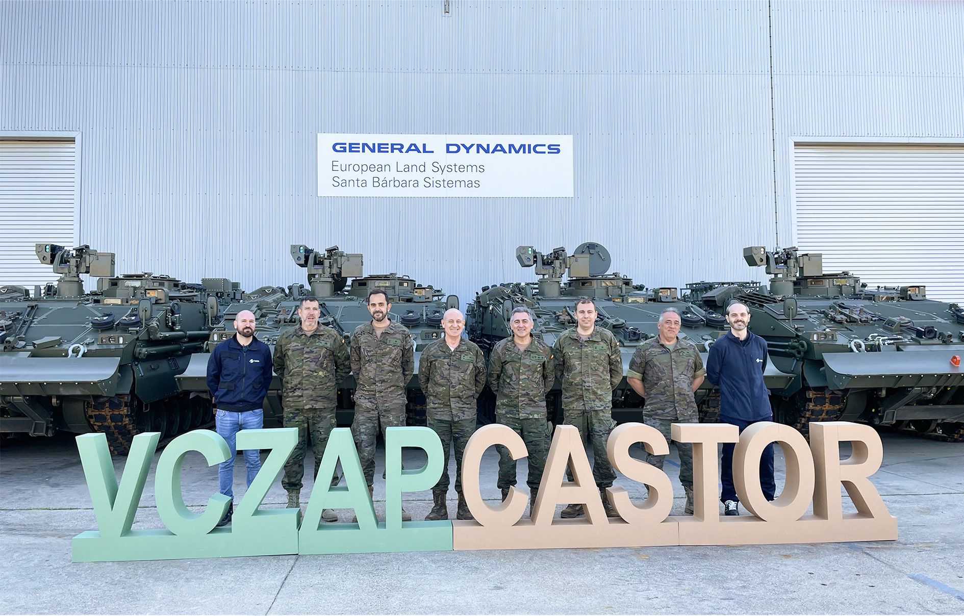 Spanish Army Receives Four More Castor Armored Combat Vehicles