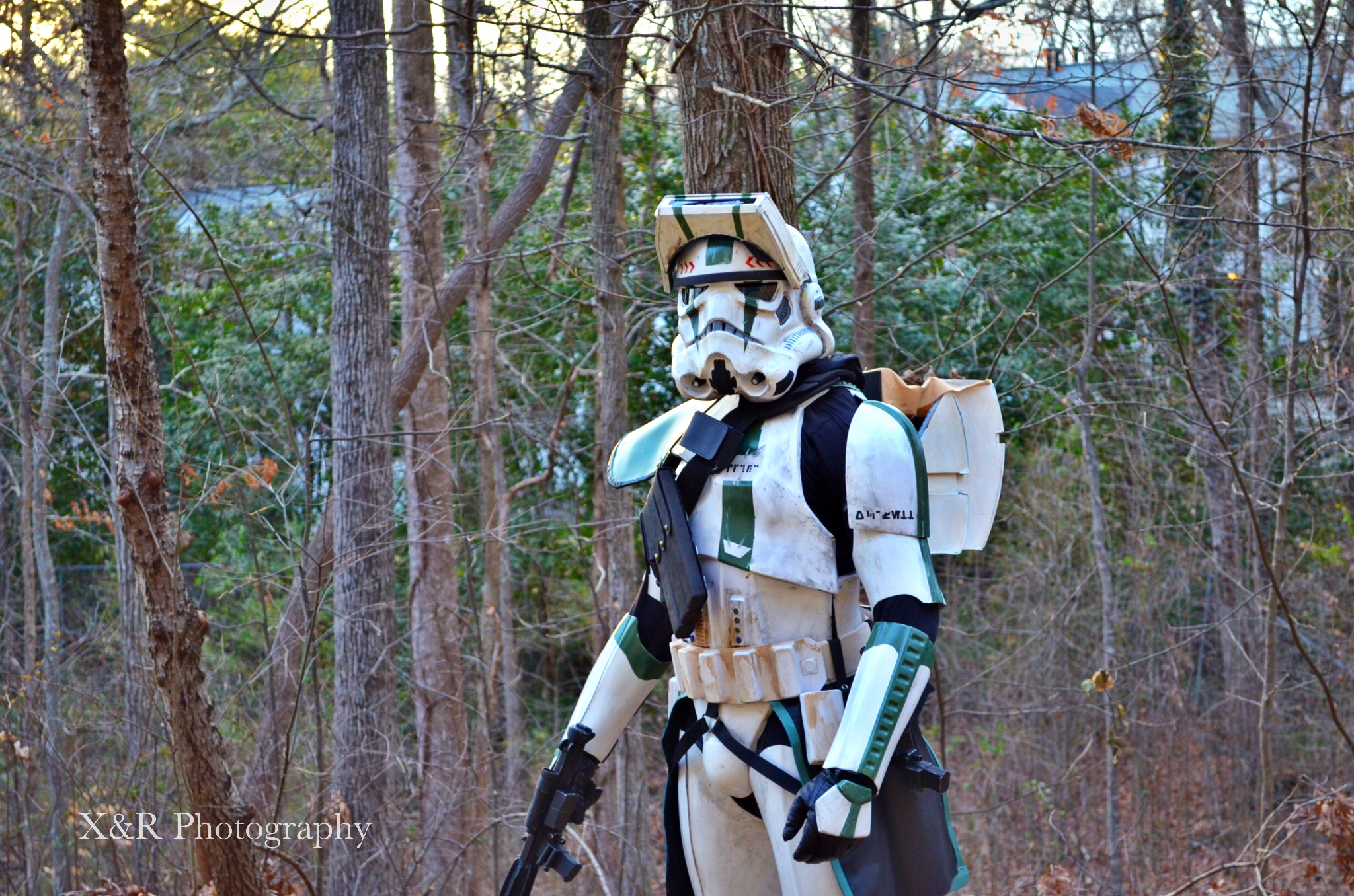 Imperial ARC trooper (imperial commando) Boba Fett Costume and Prop