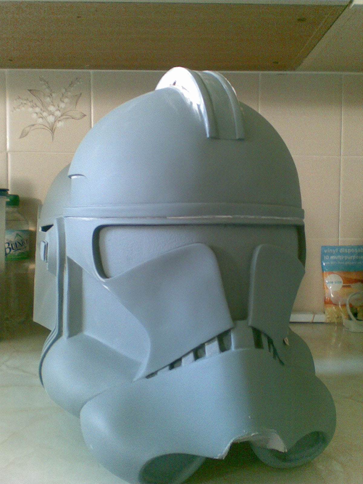501st Clone Helmet Buildup Boba Fett Costume and Prop Maker Community The Dented Helmet