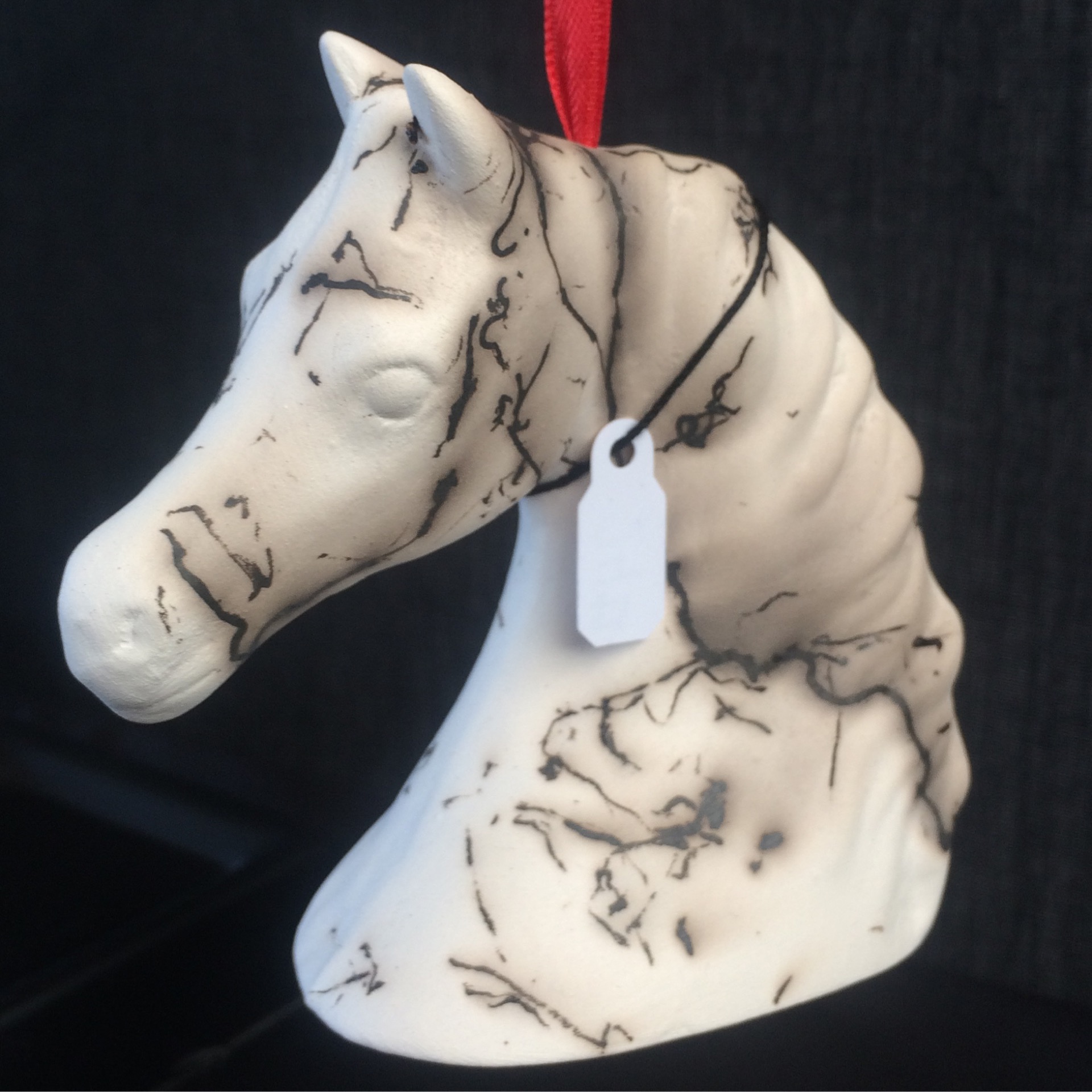Horse Head Ornament The Desert Rose Studio