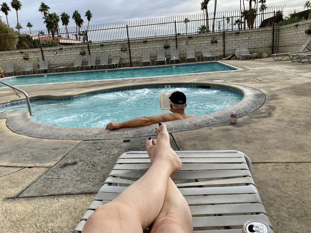 Happy Traveler RV Park Palm Springs, California The Desert Way with