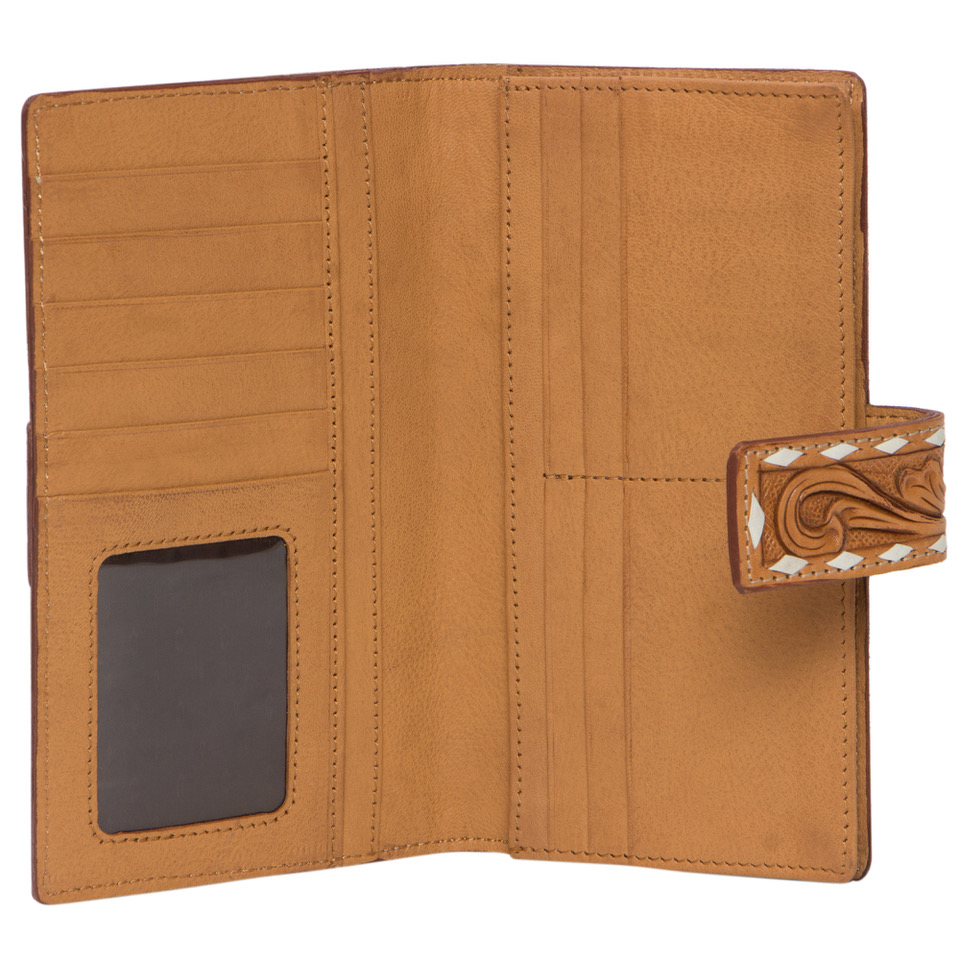 Buy Tooling Leather Slim Cowhide Wallet Cowhide Wallet