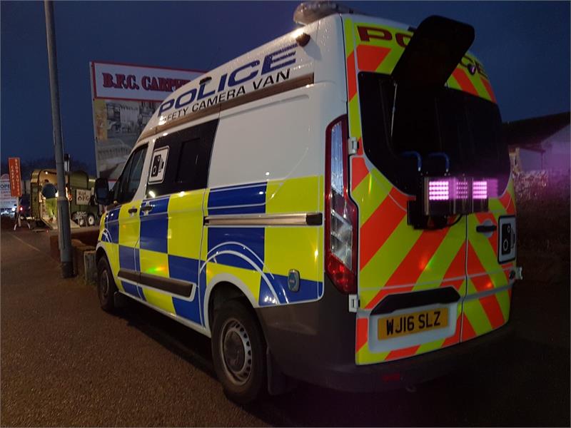 Police expand infrared lighting on Speed detection vans The Devon Daily
