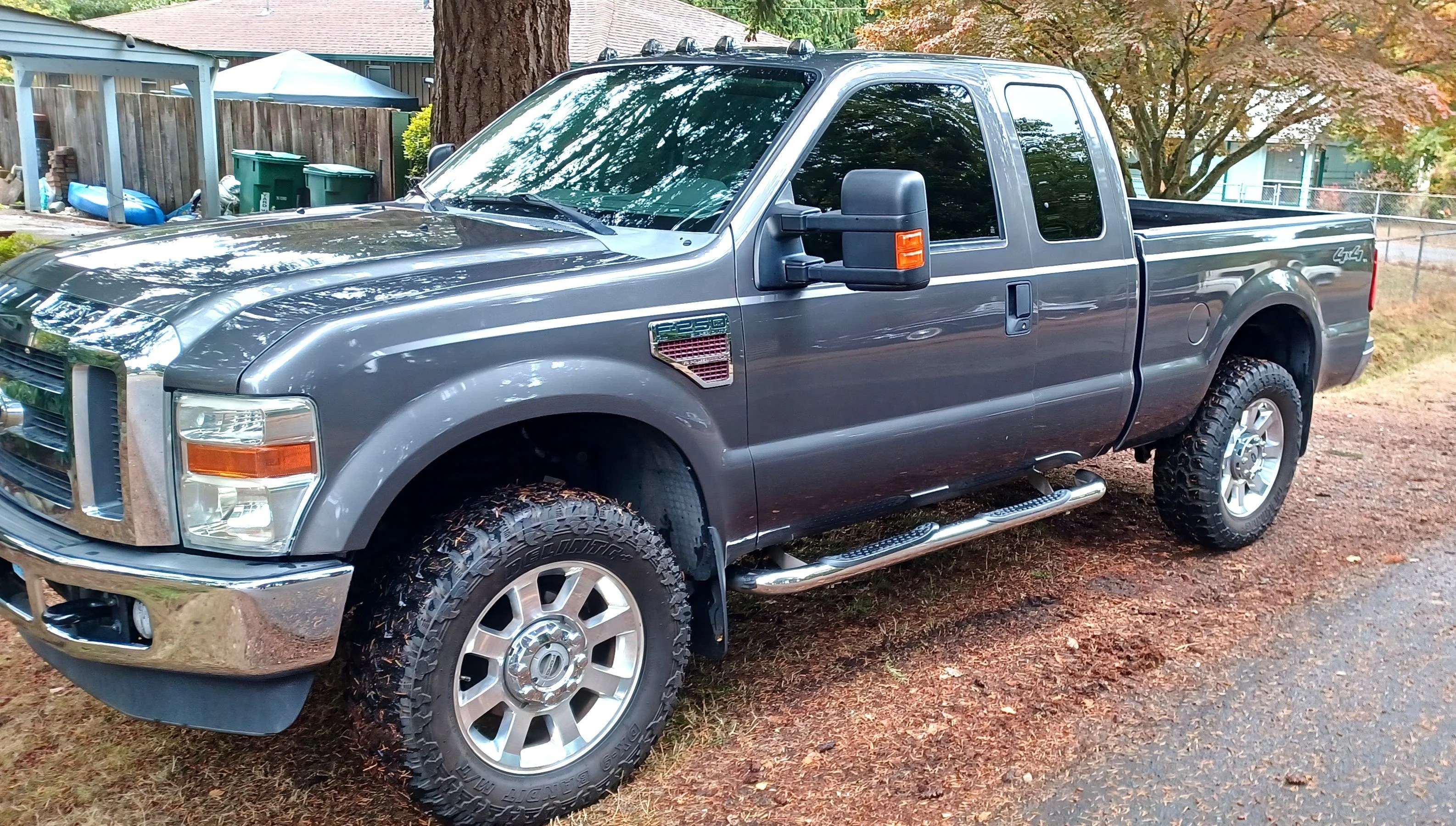 2008 Ford F250 Super Duty 4x4 Turbodiesel, Extended Cab, 6 3/4 ft bed