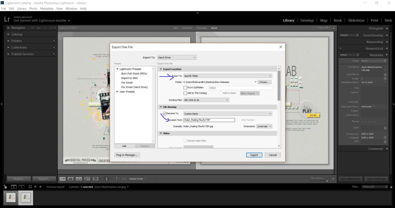 Tutorial Tuesday Creating Export Presets in Lightroom The Digital Press
