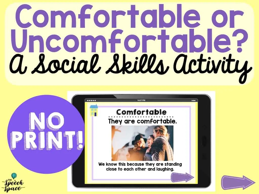 No Print Comfortable vs. The Digital SLP