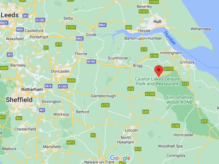 Where is Caistor (Lincolnshire), England (UK)? see area map & more