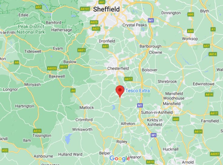 Where is Clay Cross (Derbyshire), England (UK)? see area map & more