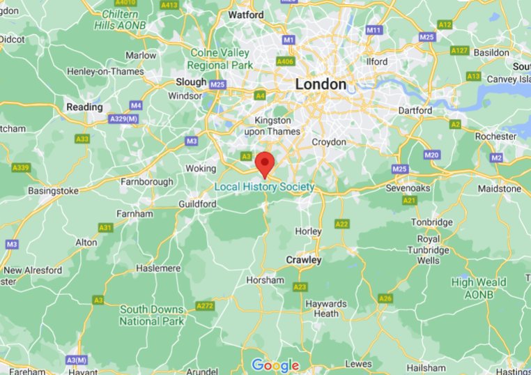 Where is Leatherhead (Surrey), England (UK)? see area map & more
