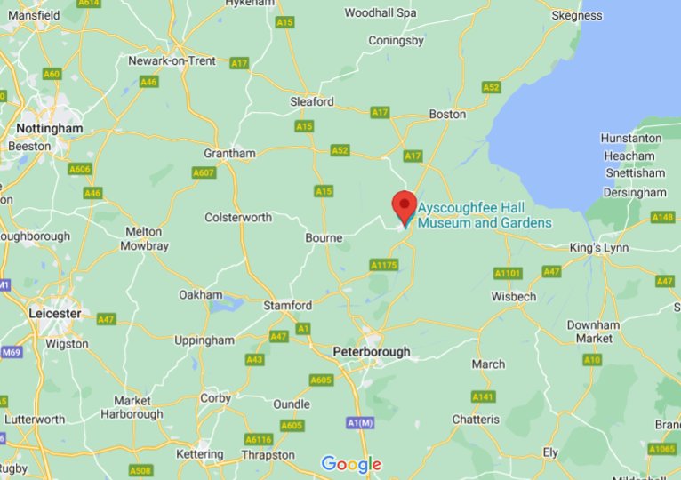 Spalding (Lincolnshire), England (UK) area map & More