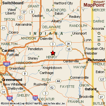 New Castle Indiana Map New Castle, Indiana Area Map & More