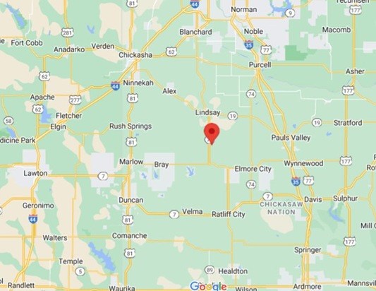 Purdy, Oklahoma area map & More
