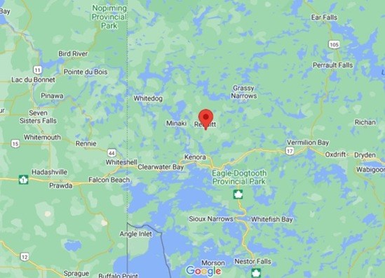 Redditt, Ontario area map & More