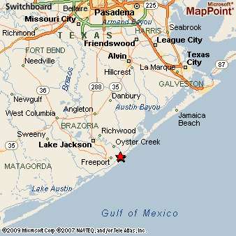 Surfside Beach Texas Map Surfside Beach, Texas Area Map & More