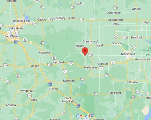 Globe, Wisconsin area map & More