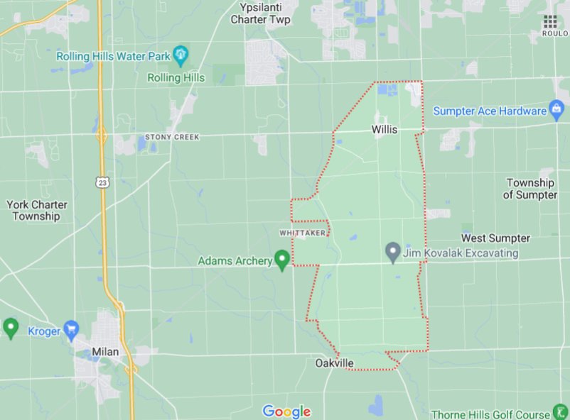 48191 Zip Code Area Map & More