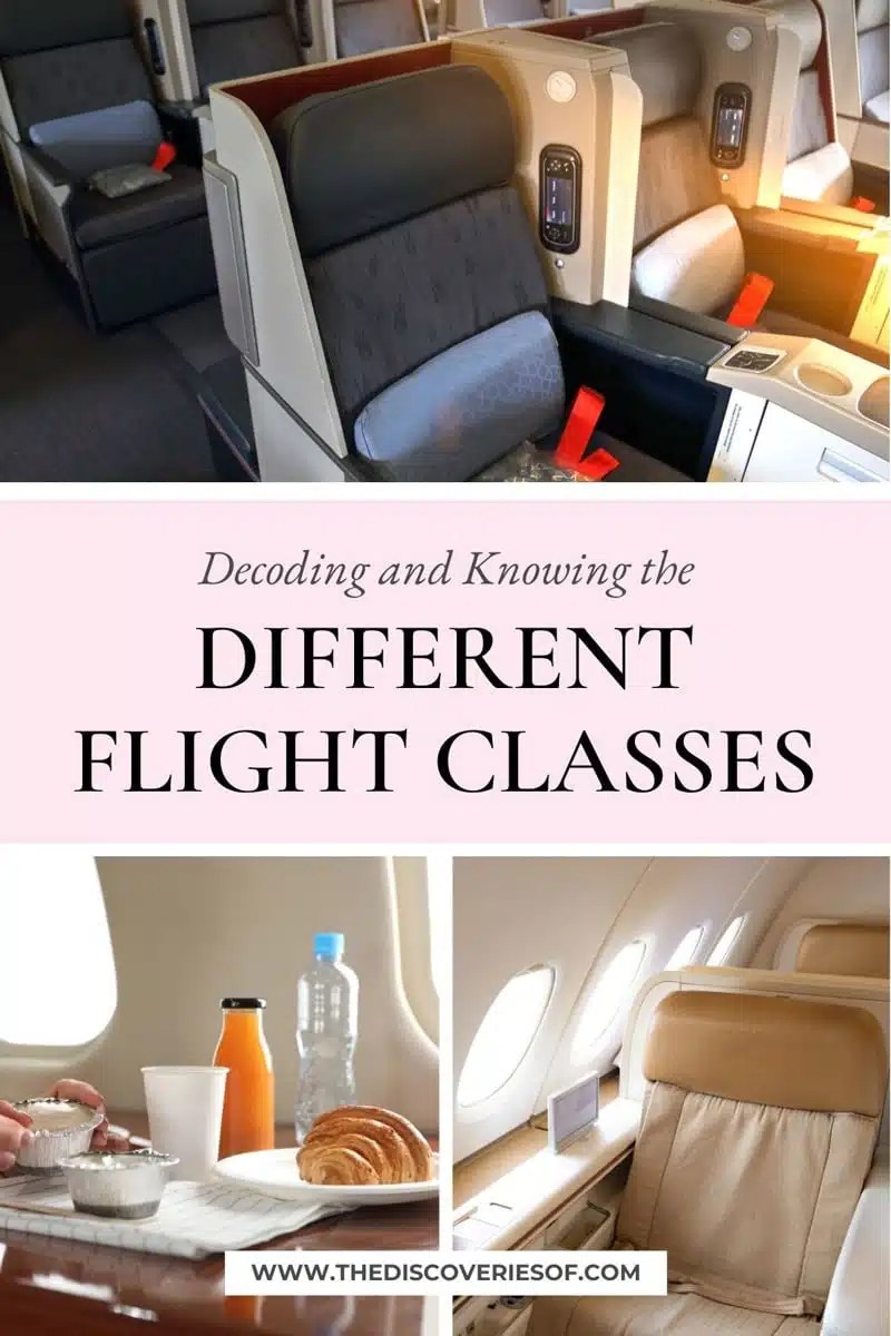 Flight Classes The Differences Between Airplane Classes to Know