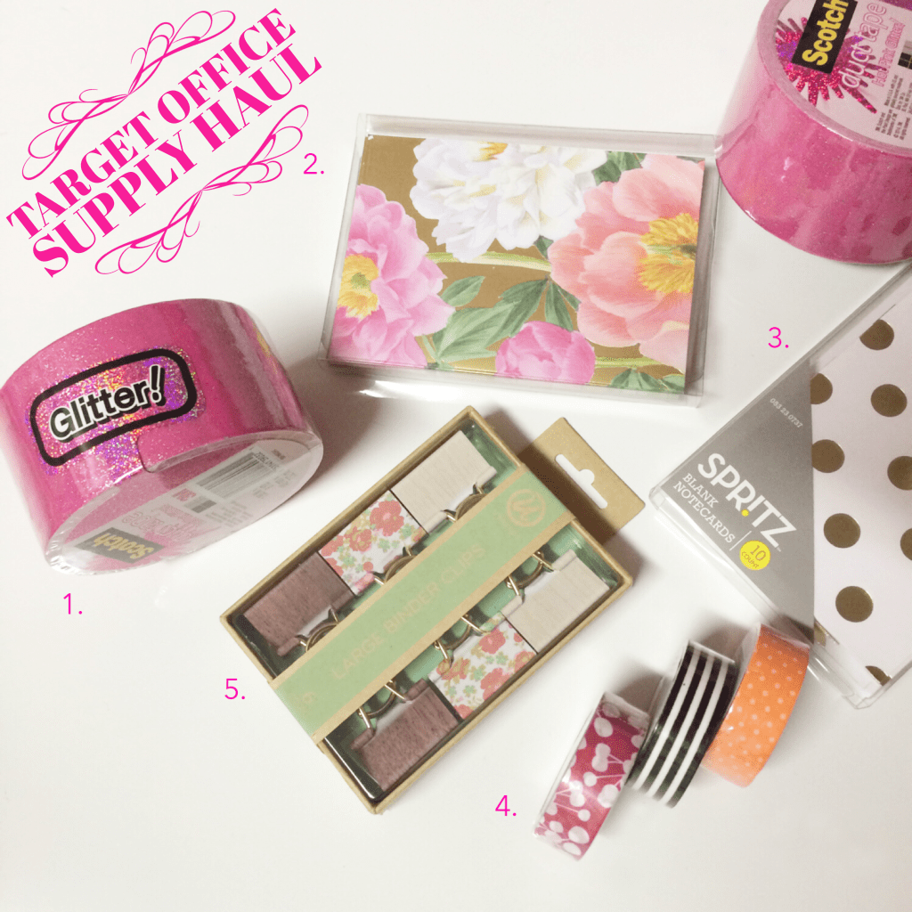 [Pretty Things] Target Office Supplies Haul © 2009 2023 The Diva Inc. Magazine