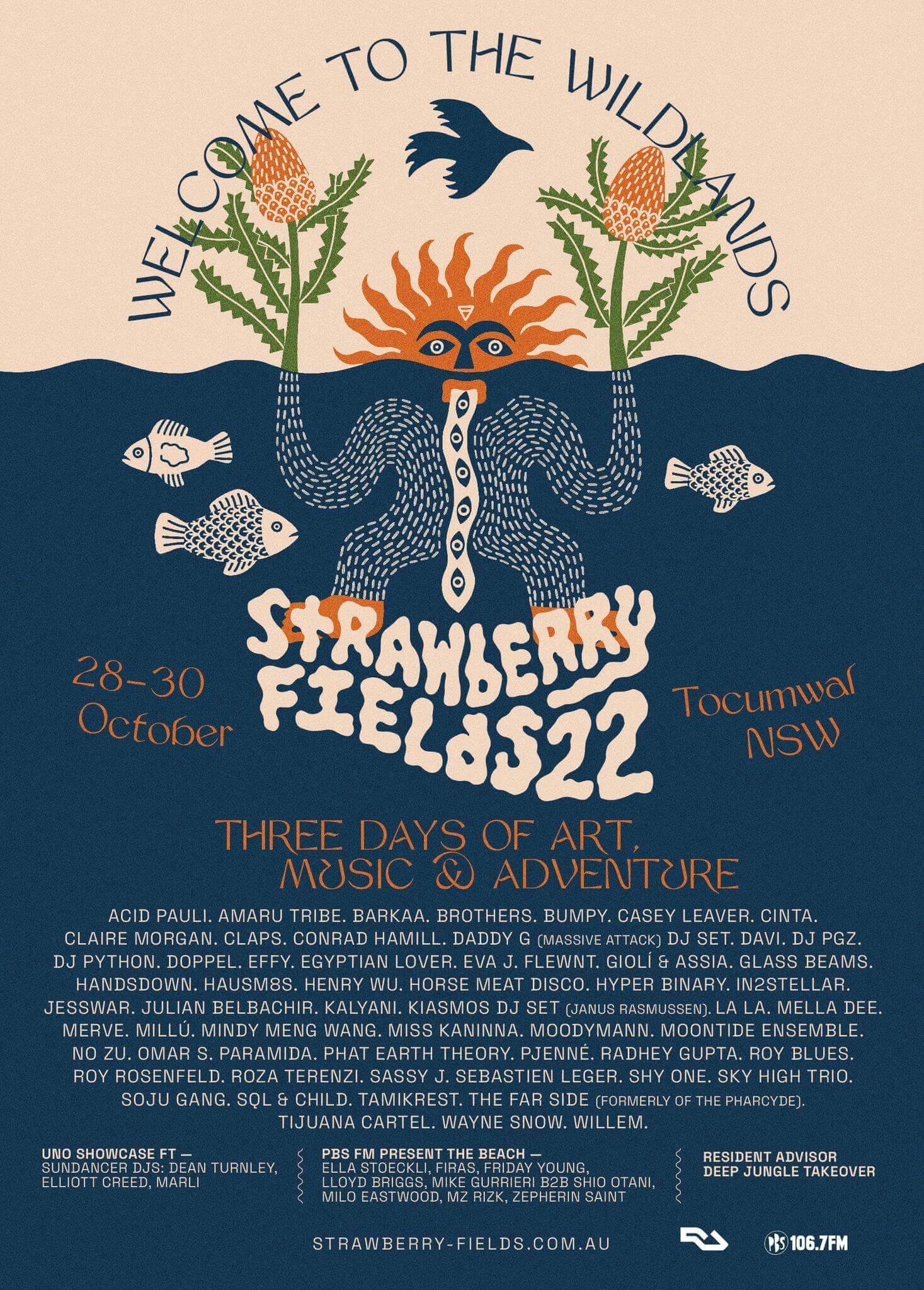 Strawberry Fields festival announces 30 more acts for 2022!