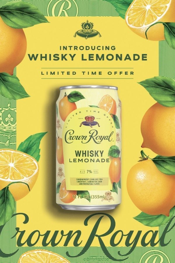 Crown Royal launches readytodrink whisky lemonade canned cocktail