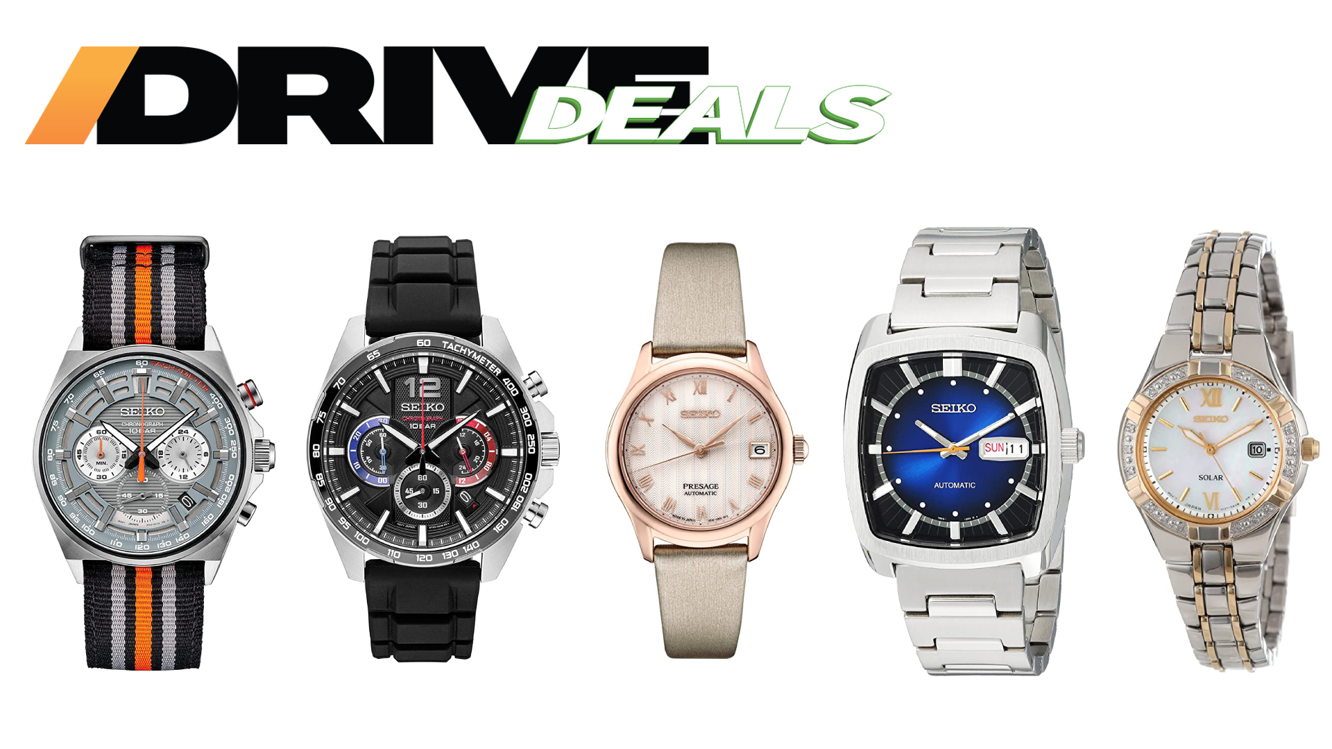 Amazon's Seiko Sale Is Holiday Ready The Drive