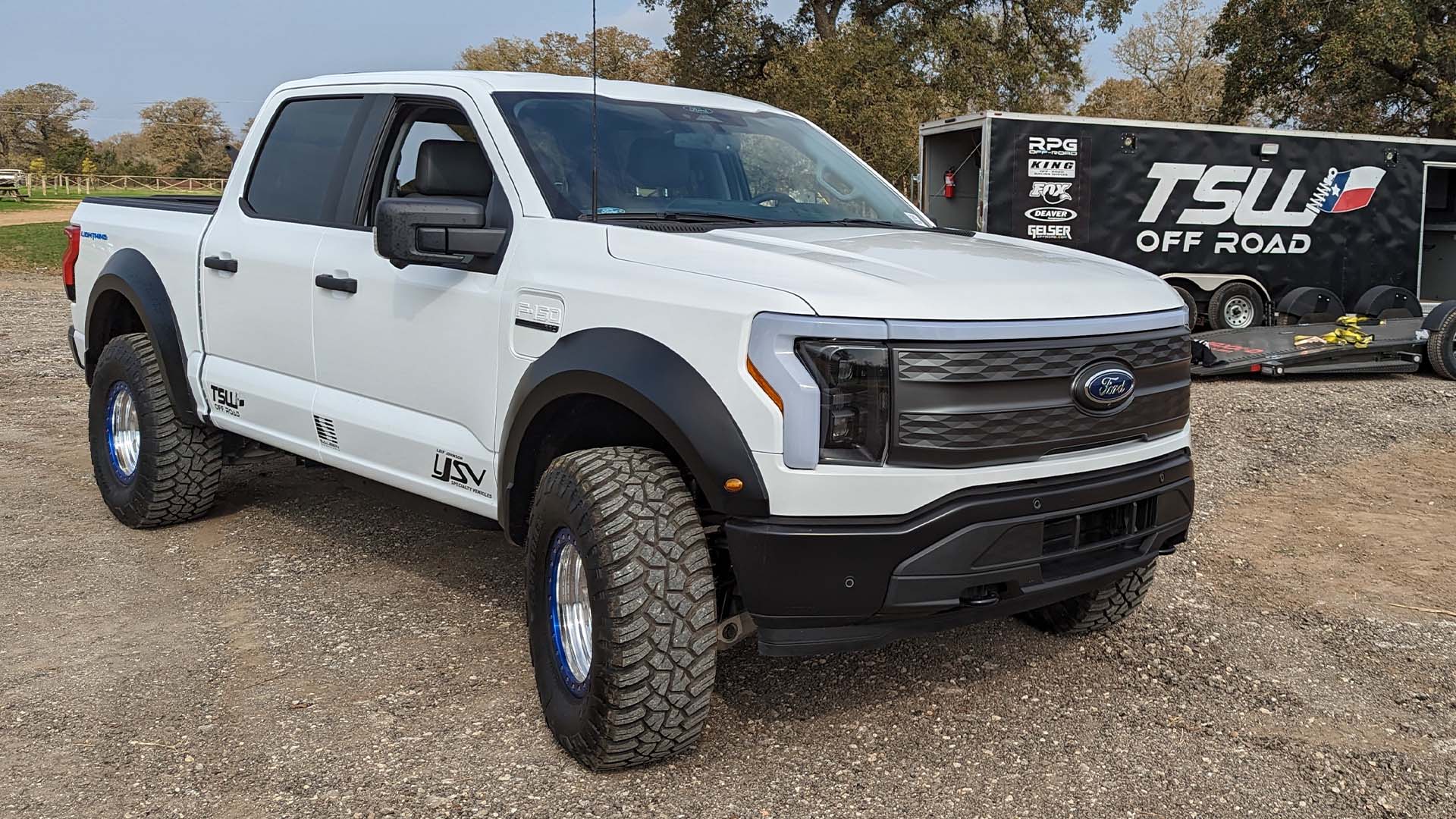 This Ford F150 Lightning With Raptor Suspension Is a Big Deal for