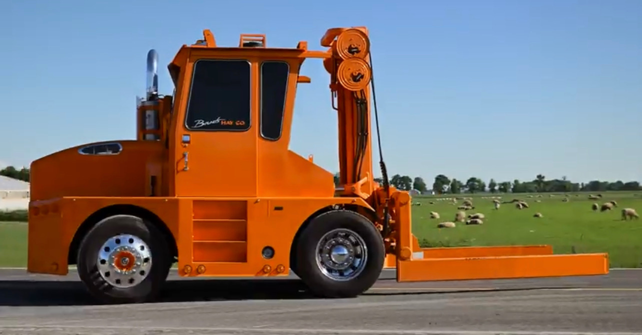 These HighwayLegal Forklifts With Cummins Diesels Are DoItAll Workhorses