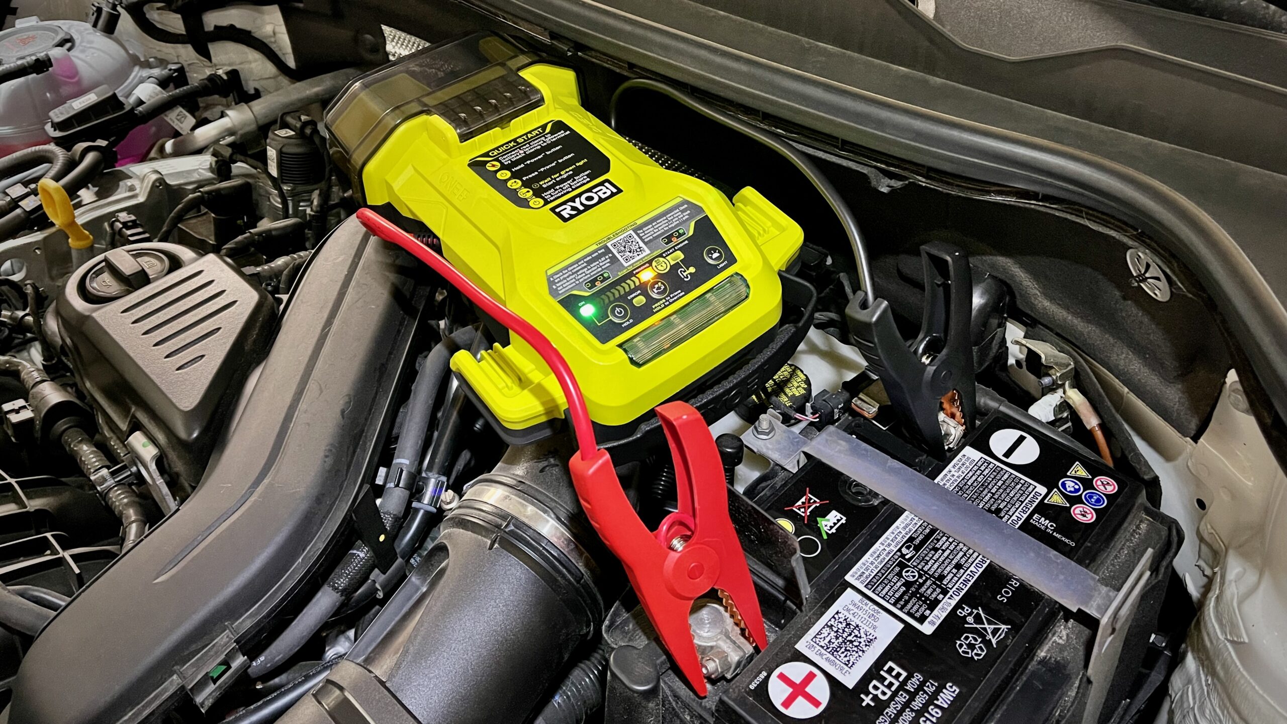First Impressions Review Ryobi 18V ONE+ Jump Starter Is CPR For Your