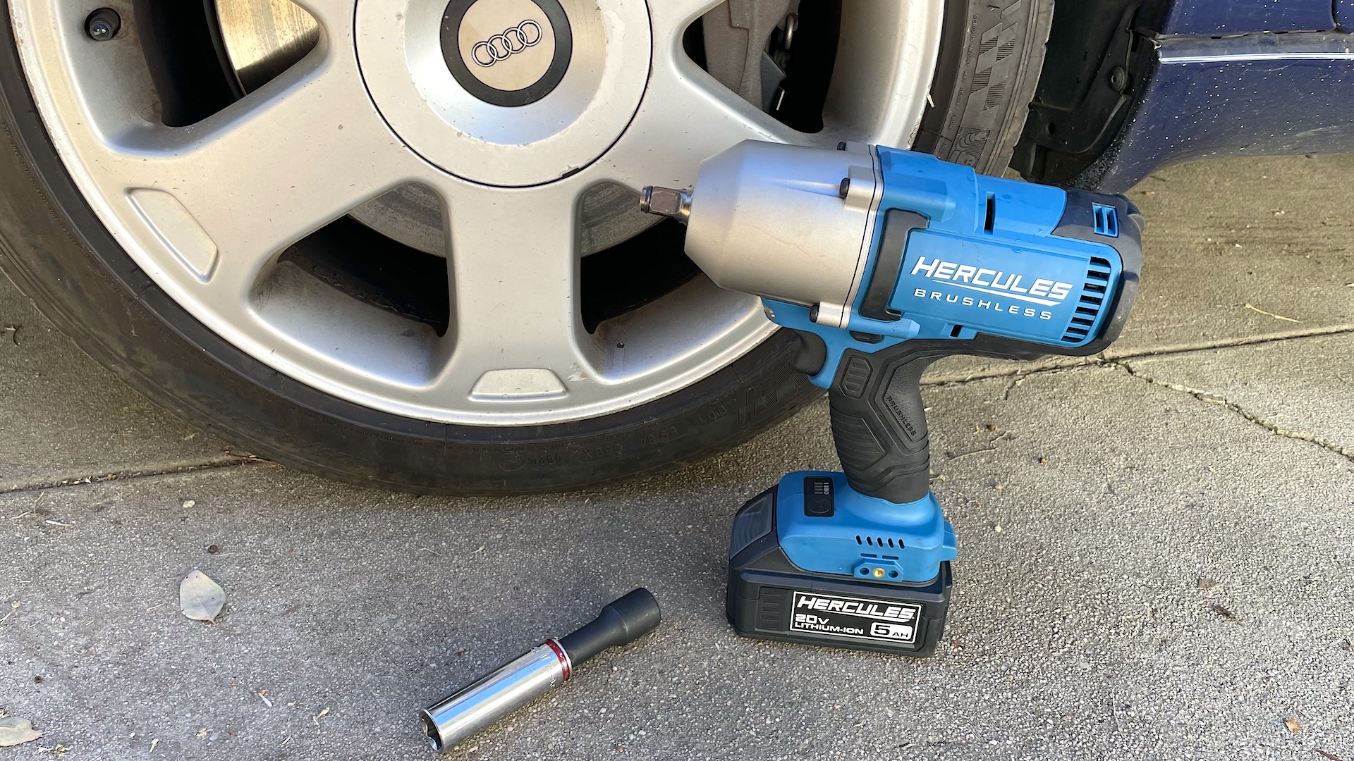 Review Harbor Freight Hercules 1/2 Inch High Torque Impact Wrench Gets