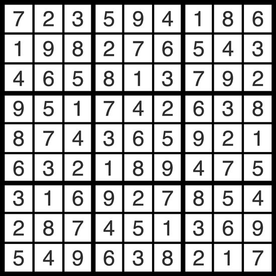 Sudoku Answers Week of 5/14/20 2 The Drummer and The Wright County