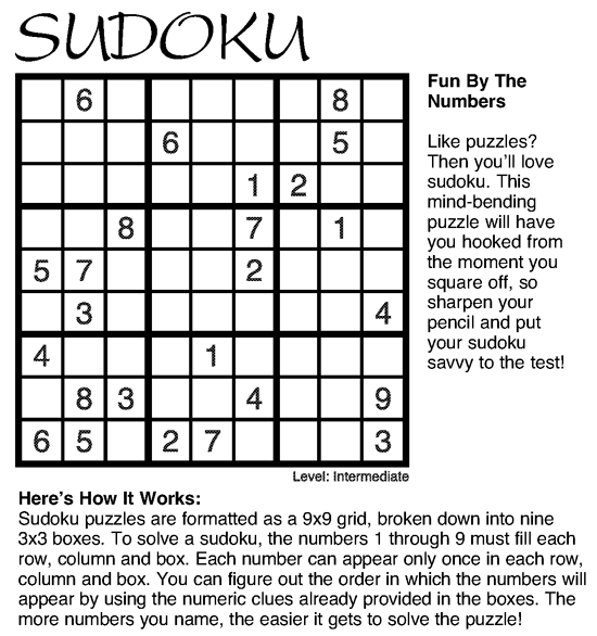 Sudoku Week of 8/4/22 4 The Drummer and The Wright County Journal