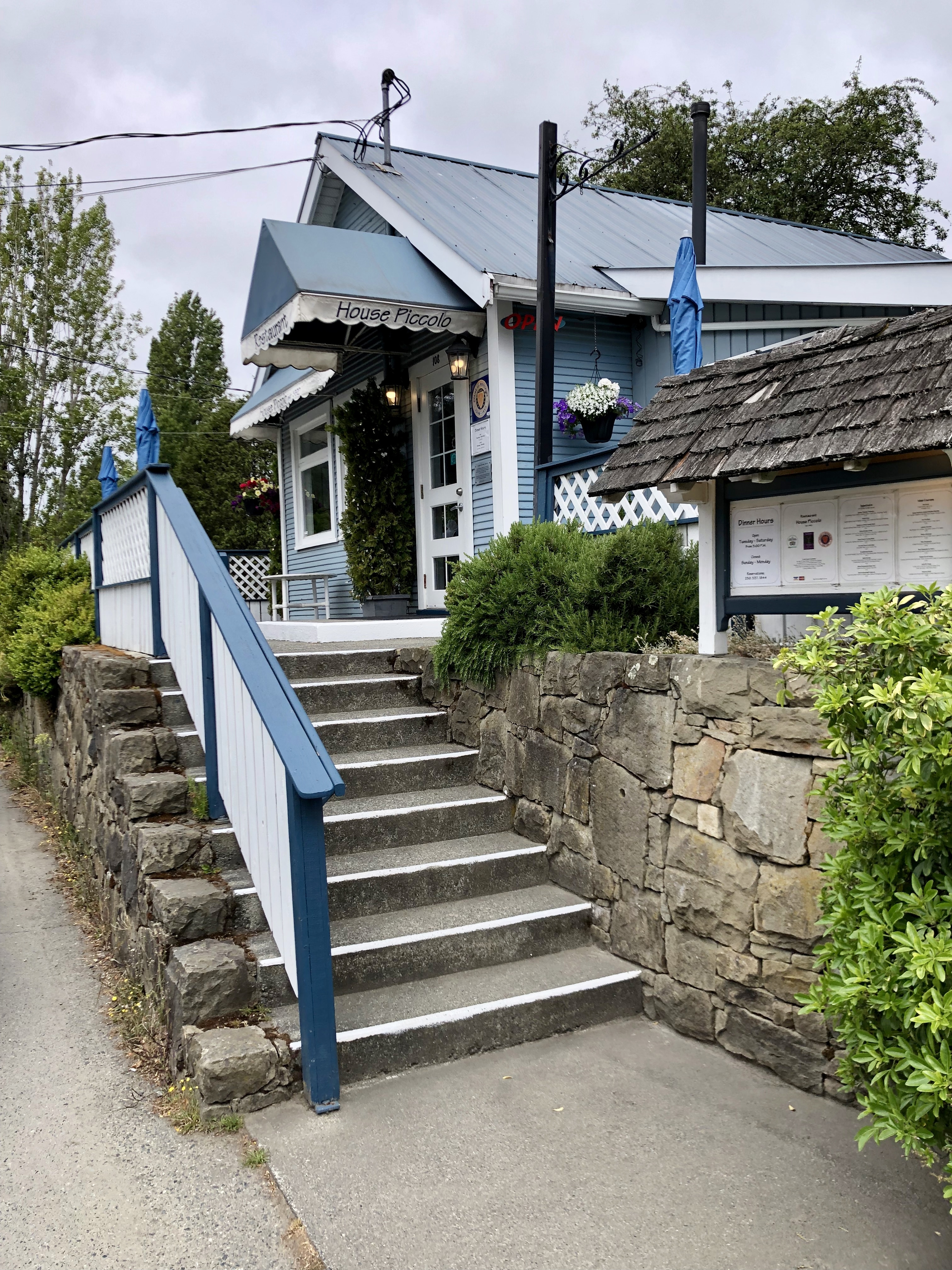 Ganges Salt Spring Island BC The Eating Places