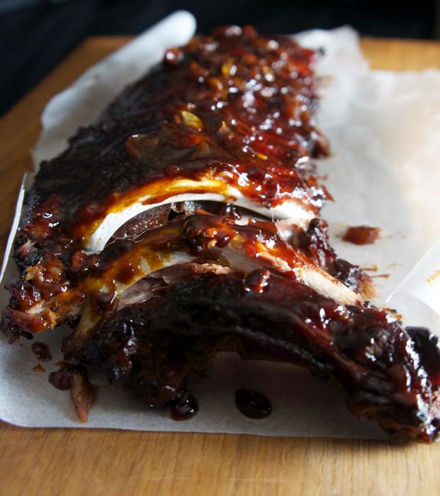 STICKY SLOW ROAST PORK RIBS The Eating Tree