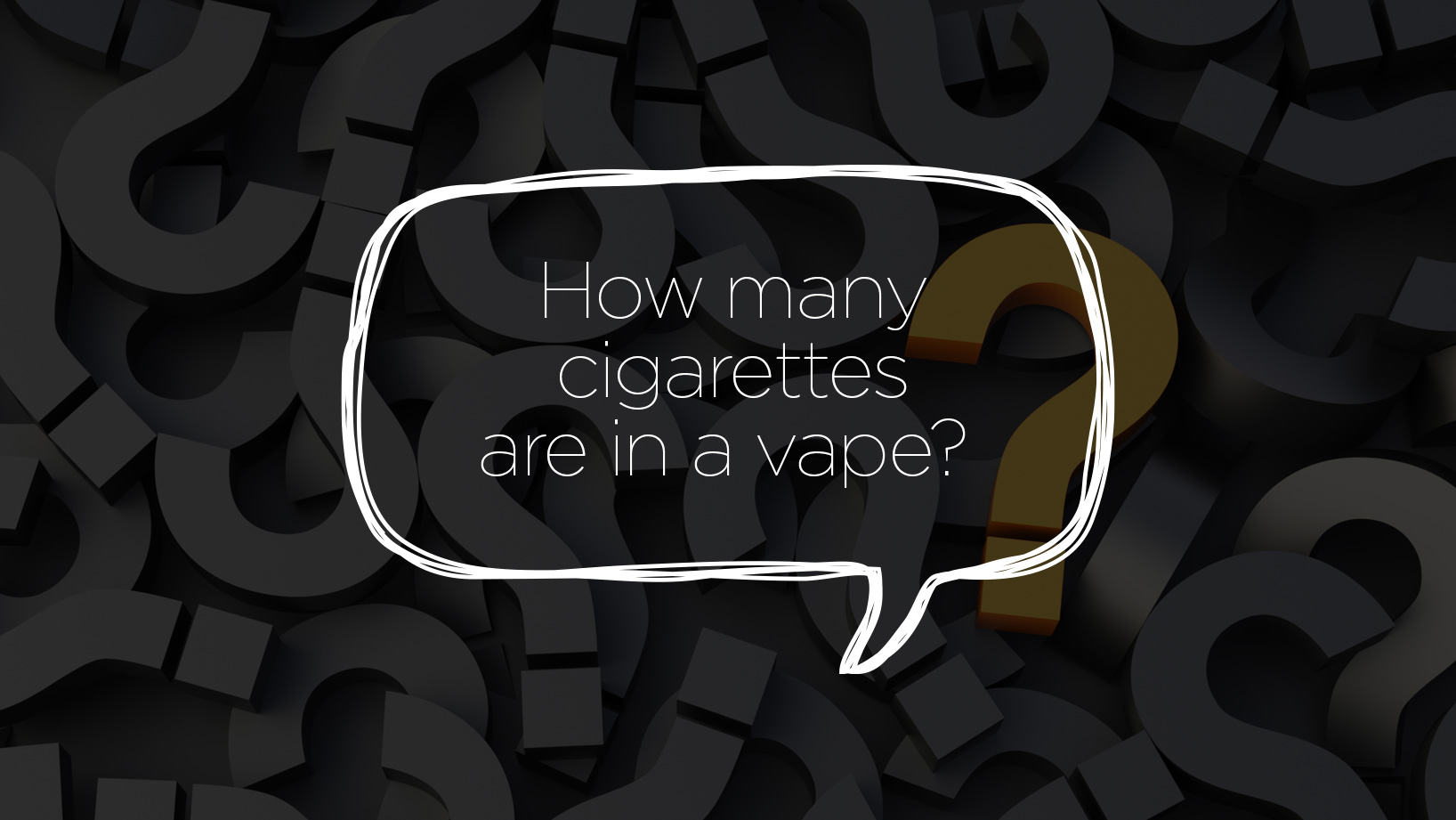 How Many Cigarettes Are In A Vape? TECC Blog