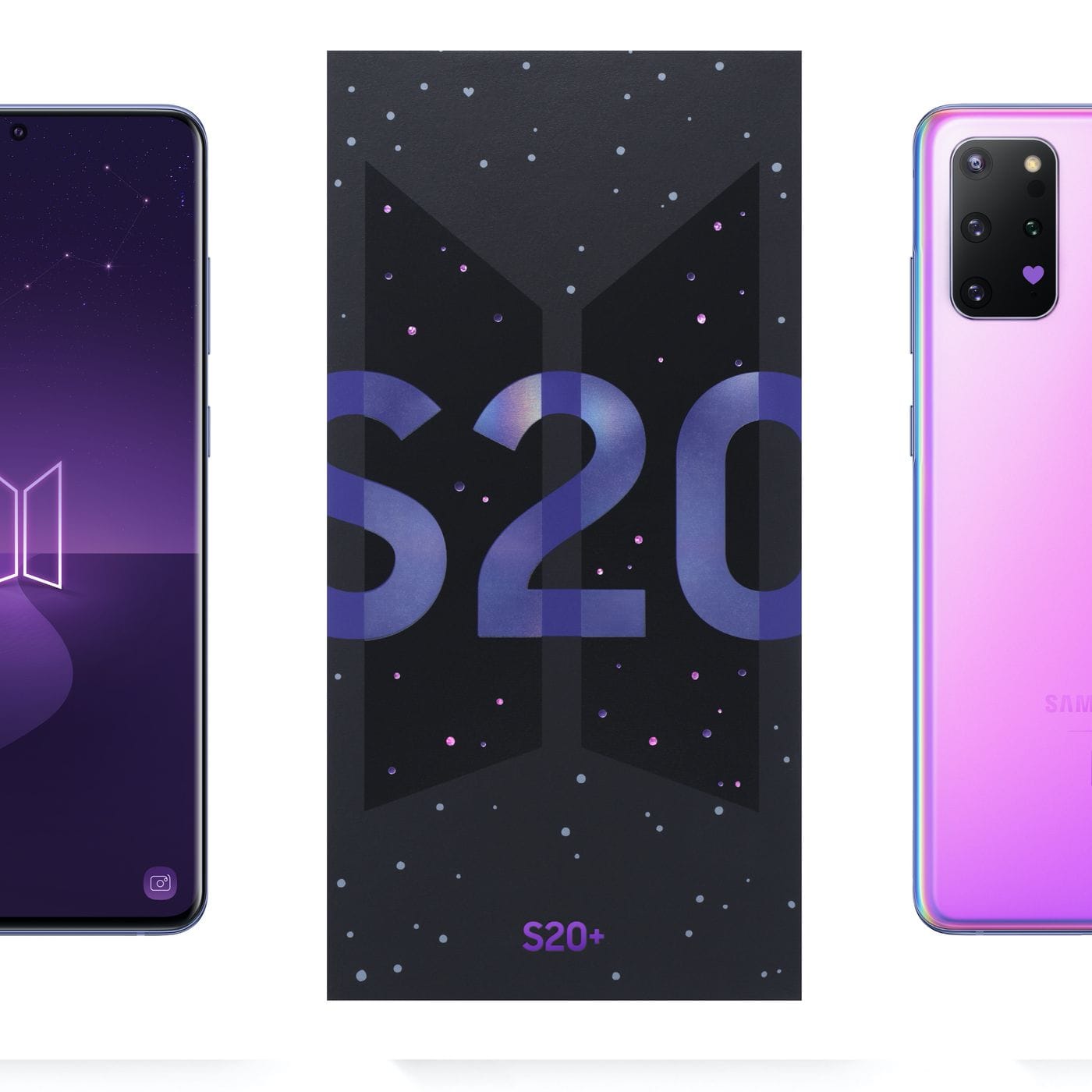 Samsung Galaxy S20+ 5G 128GB SMG986BZPDEUA BTS Edition The