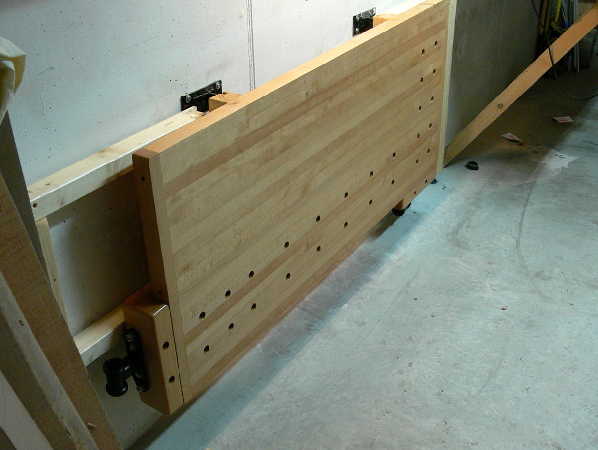 Folding Workbench Wall Mounted Home Design Ideas