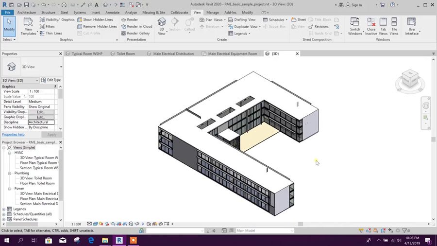 Revit 2020 Tutorial for Beginners General Overview