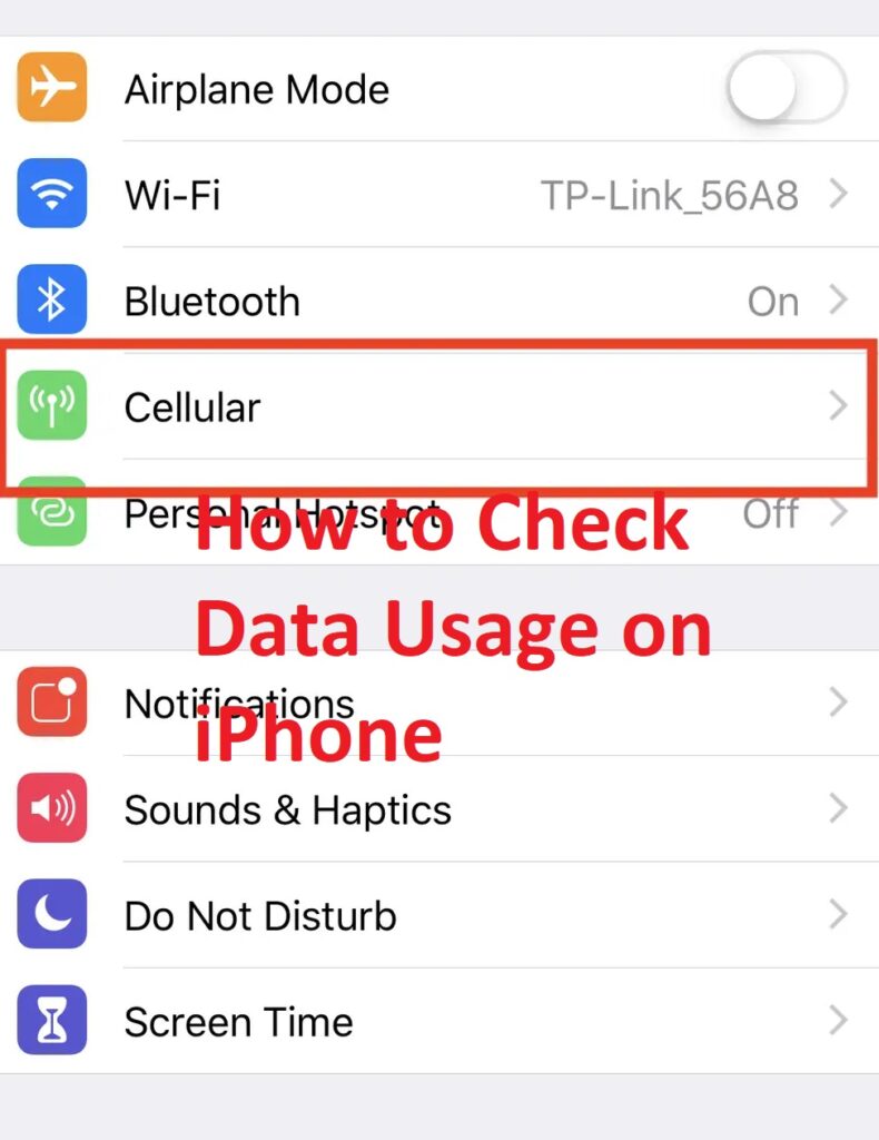 How to Check Data Usage on iPhone The Engineering Knowledge