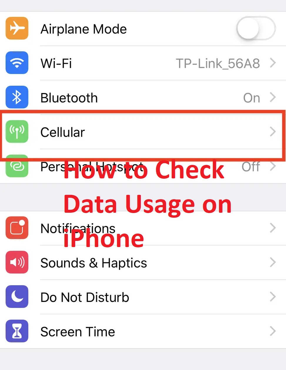 How to Check Data Usage on iPhone The Engineering Knowledge
