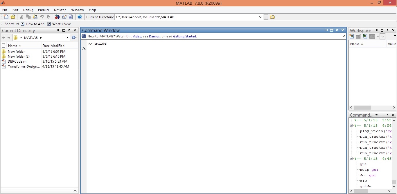 How to create a GUI in MATLAB ? The Engineering Projects