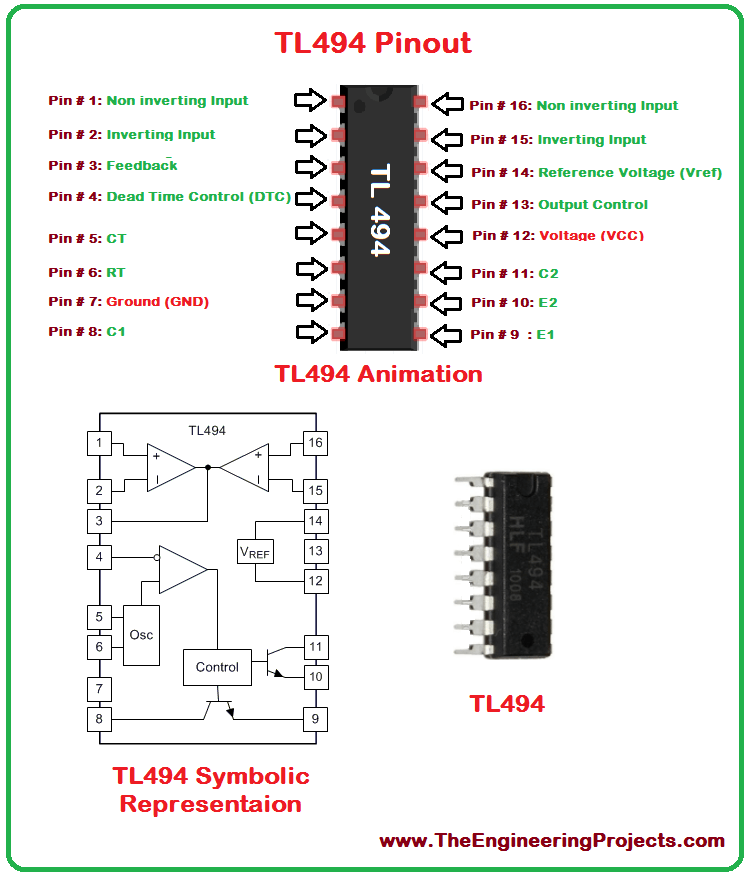 Introduction to TL494 The Engineering Projects