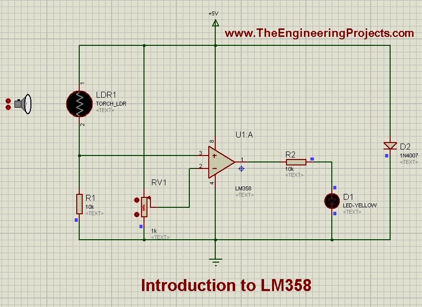 Introduction to LM358 The Engineering Projects