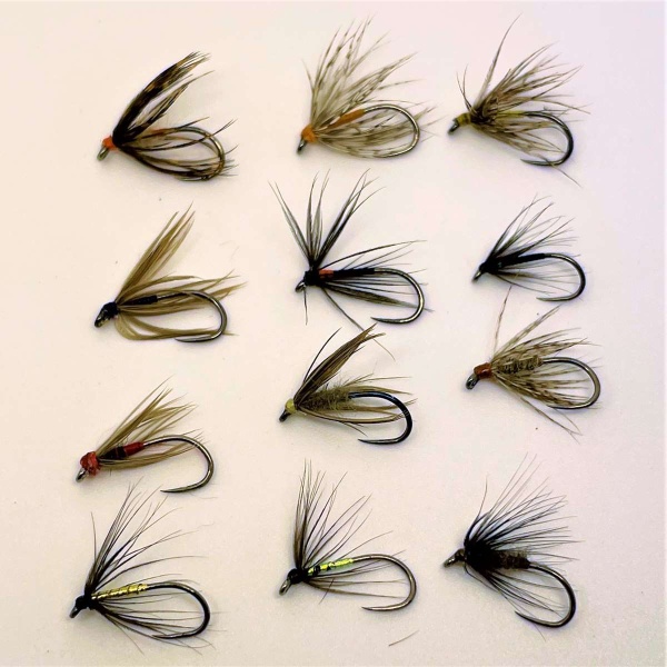 Traditional North Country Spider Fishing Flies