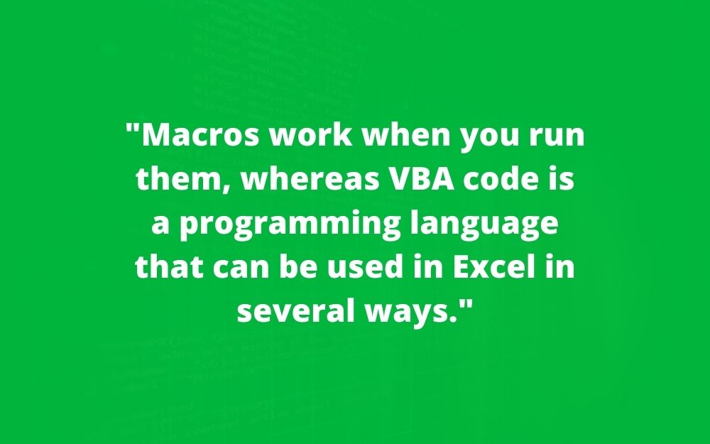 What Is VBA In Excel? The Excel Experts