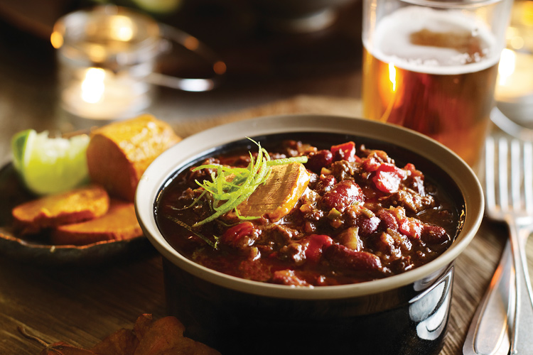 Rich Chilli Con Carne with Spiced Butter The Fat Duck Group